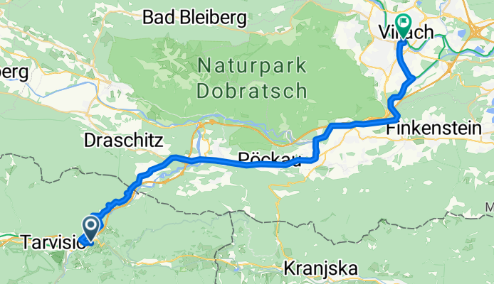 Alpe-Adria: between Tarvisio and Villach