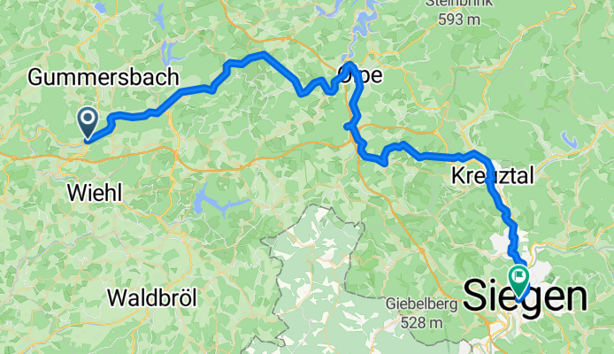 Dieringhausen bis Siegen