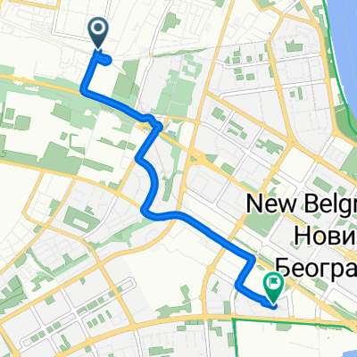 Херцеговачка, Belgrade to Jurija Gagarina, Belgrade