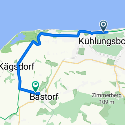 Ostseeallee nach Kühlungsborner Straße