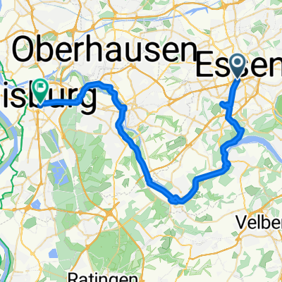 De Essen Hbf à Duisburg