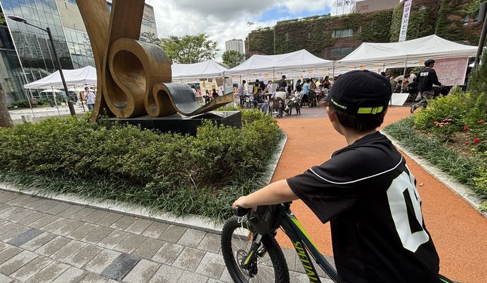 Photo 2 de l’itinéraire Bikemap « 신도림동, 서울특별시에서 신도림동, 서울특별시까지 » Photo 2 de l’itinéraire Bikemap « 신도림동, 서울특별시에서 신도림동, 서울특별시까지 »