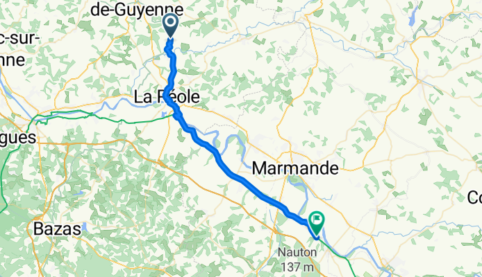 Sauveterre-de-Guyenne - Fourques-sur-Garonne