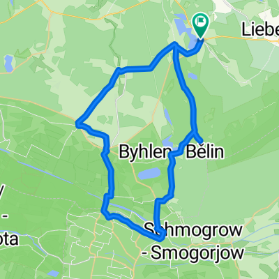 Lamsfelder Dorfstraße, Schwielochsee nach Lamsfeld, Schwielochsee