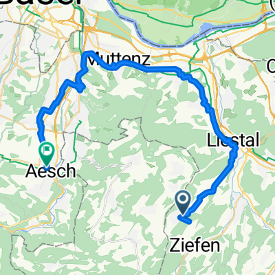 Liestalerstrasse nach Hauptstrasse