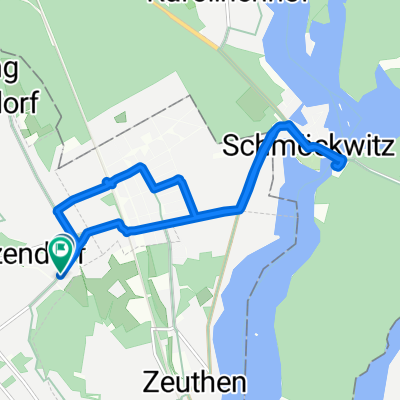 Rosa-Luxemburg-Straße, Schulzendorf nach Rosa-Luxemburg-Straße, Schulzendorf