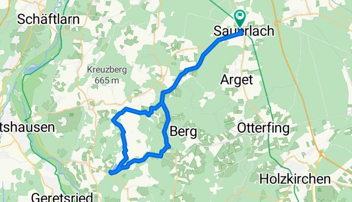 Fahrradtour nach Thanninger Weiher