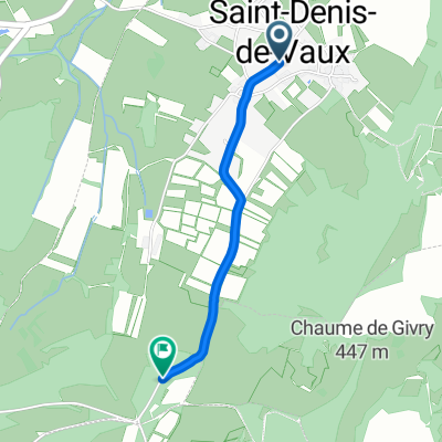 Rue de la Côte Chalonnaise, Saint-Denis-de-Vaux to Route de Barizey, Saint-Denis-de-Vaux