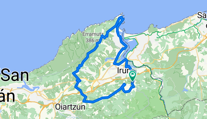 Toki Alai, Irun a Leku, Irun