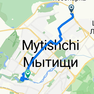 От Волковское шоссе вл. до Новомытищинский проспект 88к3