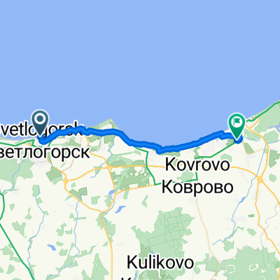 Светлогорск -&gt; Зеленоградск