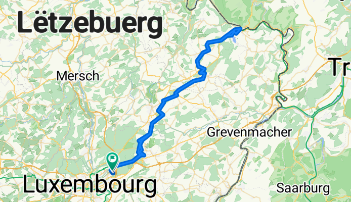 Route in Luxembourg