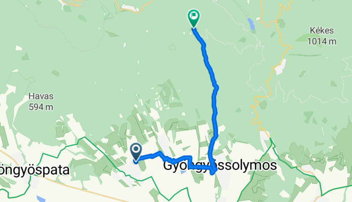 Hóvirág utca, Gyöngyöstarján - Gyöngyössolymos