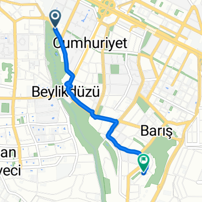 Erdemli Cd., Beylikdüzü to Nigar Sk., Beylikdüzü