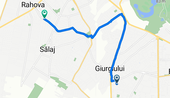 Strada Grădiștea, Bucharest to Strada Bega, Bucharest