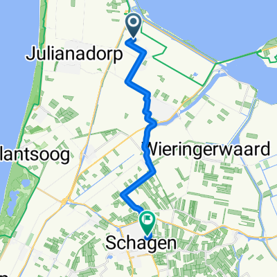 Schorweg, Breezand naar De Spreng, Schagen