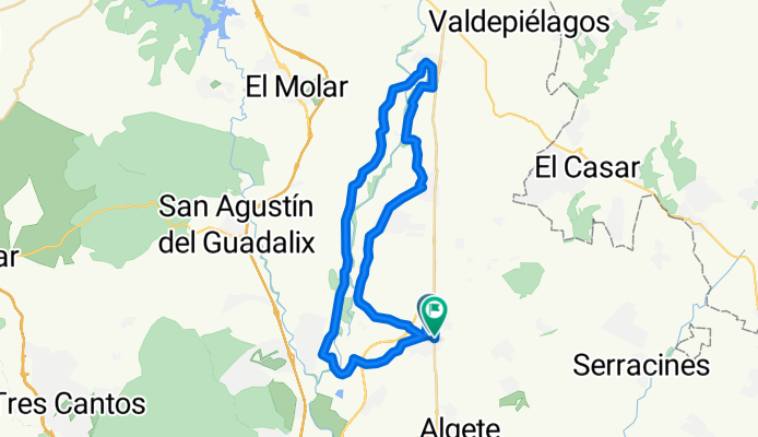 Ruta a Calle Almendralejos