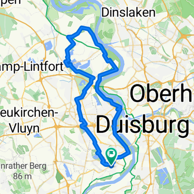 Radeln für die Seele. Rauf am Rhein.