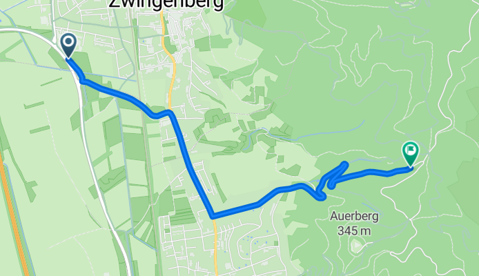 K67 nach Straße Ohne Straßennamen