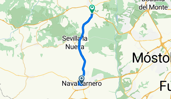 Callejón de los Herreros, Navalcarnero to M600, Brunete