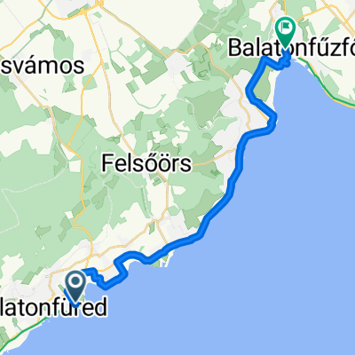 Balatonfüred - Balatonfűzfő