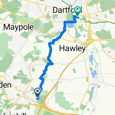 Beechenlea Lane, Swanley to East Hill, Dartford