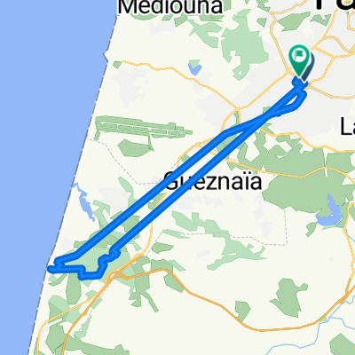 De P5X4+GHJ à Route Sans Nom