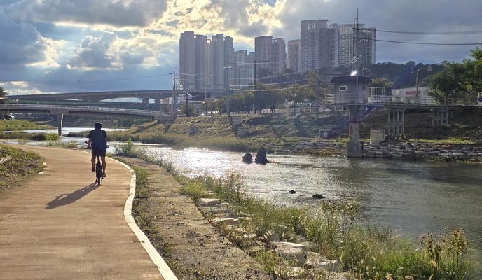Foto 2 de la ruta de Bikemap "묵동 238-91Ph0]으로 라우팅"