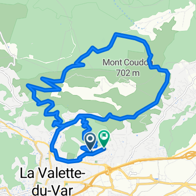 Avenue du Soleil, La Valette-du-Var à Avenue Bel Horizon, La Valette-du-Var