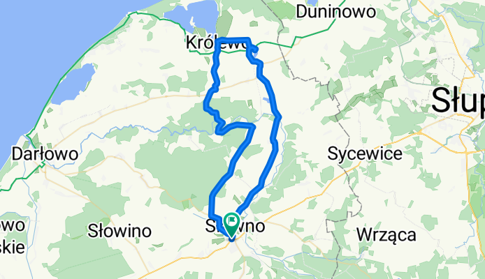 Koszalińska, Sławno do Koszalińska, Sławno