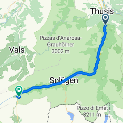 Thusis - Hinterrhein