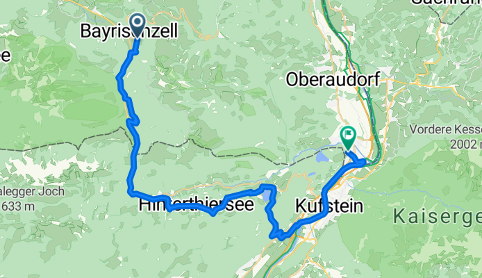 Bayrischzell - Kiefersfelden