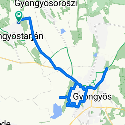 Hóvirág utca, Gyöngyöstarján - Hóvirág utca, Gyöngyöstarján