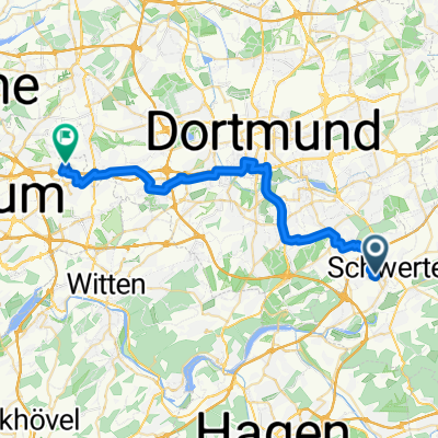Bahnhofstraße, Schwerte nach Bochum-Nord, Bochum