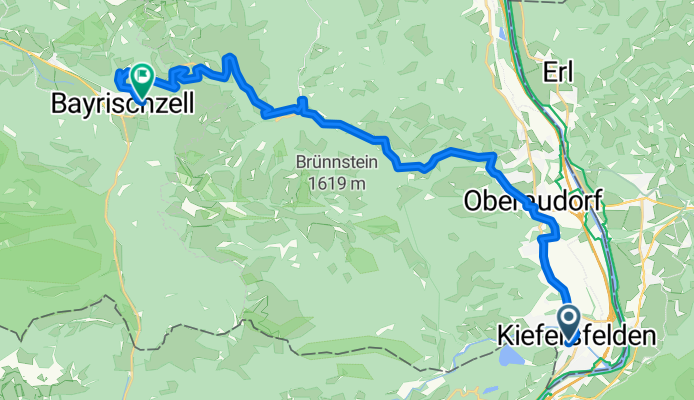 Von Kiefersfelden bis Bayrischzell