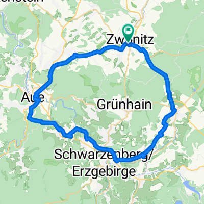 Feldstraße, Zwönitz nach Feldstraße, Zwönitz