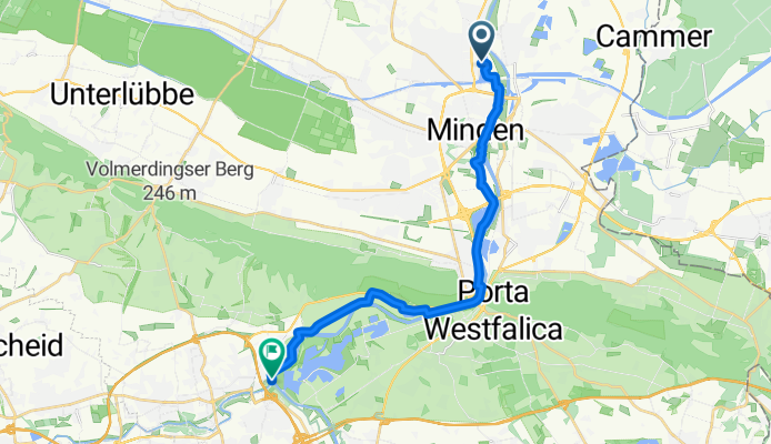 Sympherstraße, Minden nach Bad Oeynhausen