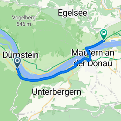 Donaugassl, Rossatz-Arnsdorf nach Welterbe-Platz, Krems an der Donau