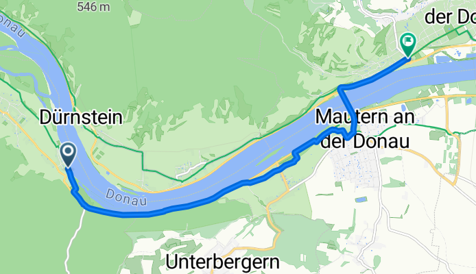 Donaugassl, Rossatz-Arnsdorf nach Welterbe-Platz, Krems an der Donau
