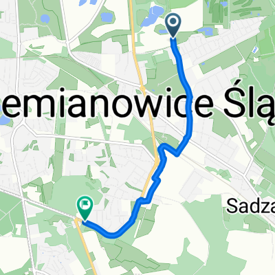From Siemianowice Śląskie to Katowice