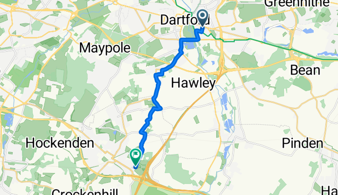 East Hill, Dartford to Beechenlea Lane, Swanley