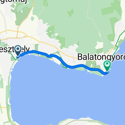 Ady Endre utca, Keszthely - Balaton utca, Balatongyörök