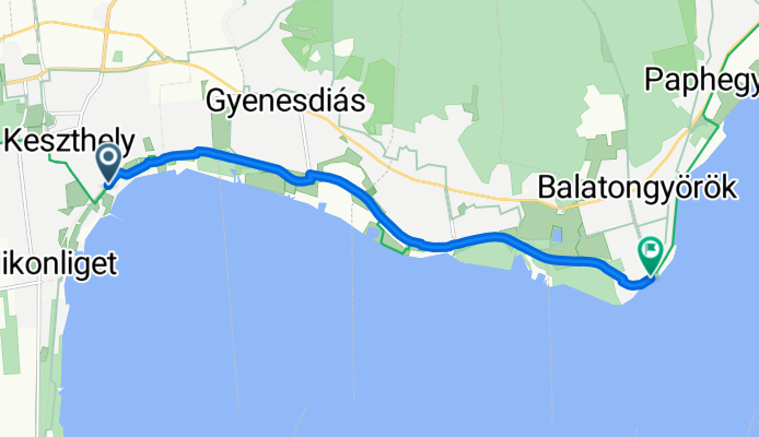 Ady Endre utca, Keszthely - Balaton utca, Balatongyörök