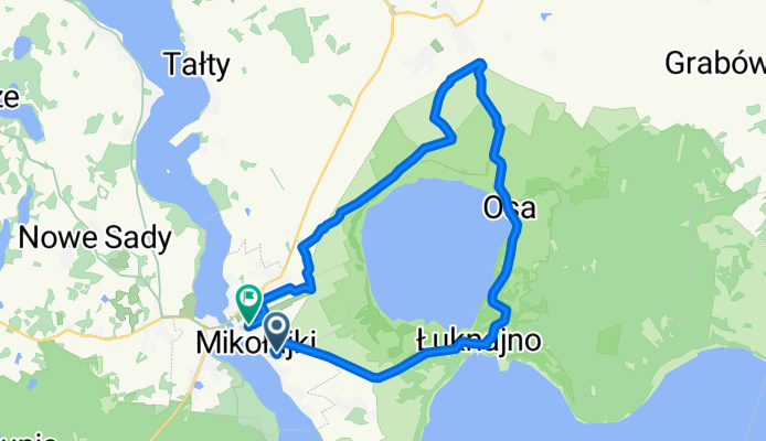 Dybowska do Orzyszowa