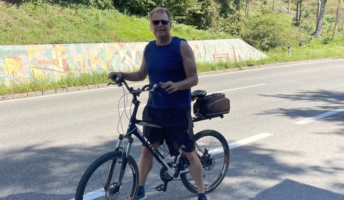 Foto 1 der Bikemap-Route "Westuferstraße, St. Kanzian am Klopeiner See nach Am See I, St. Kanzian am Klopeiner See" Foto 1 der Bikemap-Route "Westuferstraße, St. Kanzian am Klopeiner See nach Am See I, St. Kanzian am Klopeiner See"