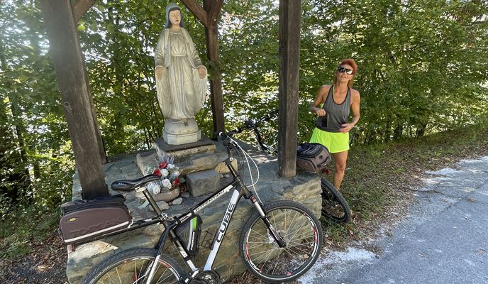 Foto 2 der Bikemap-Route "Westuferstraße, St. Kanzian am Klopeiner See nach Am See I, St. Kanzian am Klopeiner See" Foto 2 der Bikemap-Route "Westuferstraße, St. Kanzian am Klopeiner See nach Am See I, St. Kanzian am Klopeiner See"