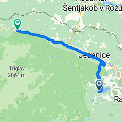 Bled, Bled to Jezerci, Gozd Martuljek