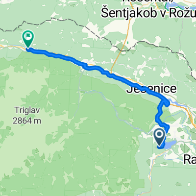 Bled, Bled to Jezerci, Gozd Martuljek