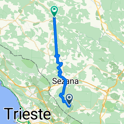 Lipica 15c to Štanjel 1a