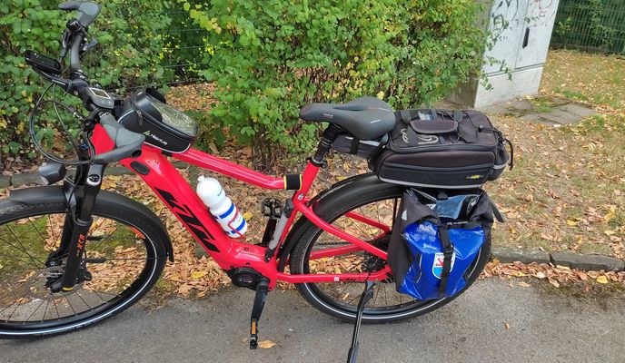 Foto 1 de la ruta de Bikemap "Samstag 20.9.2025 MTB Training Akku 30%👍👍👍👍"